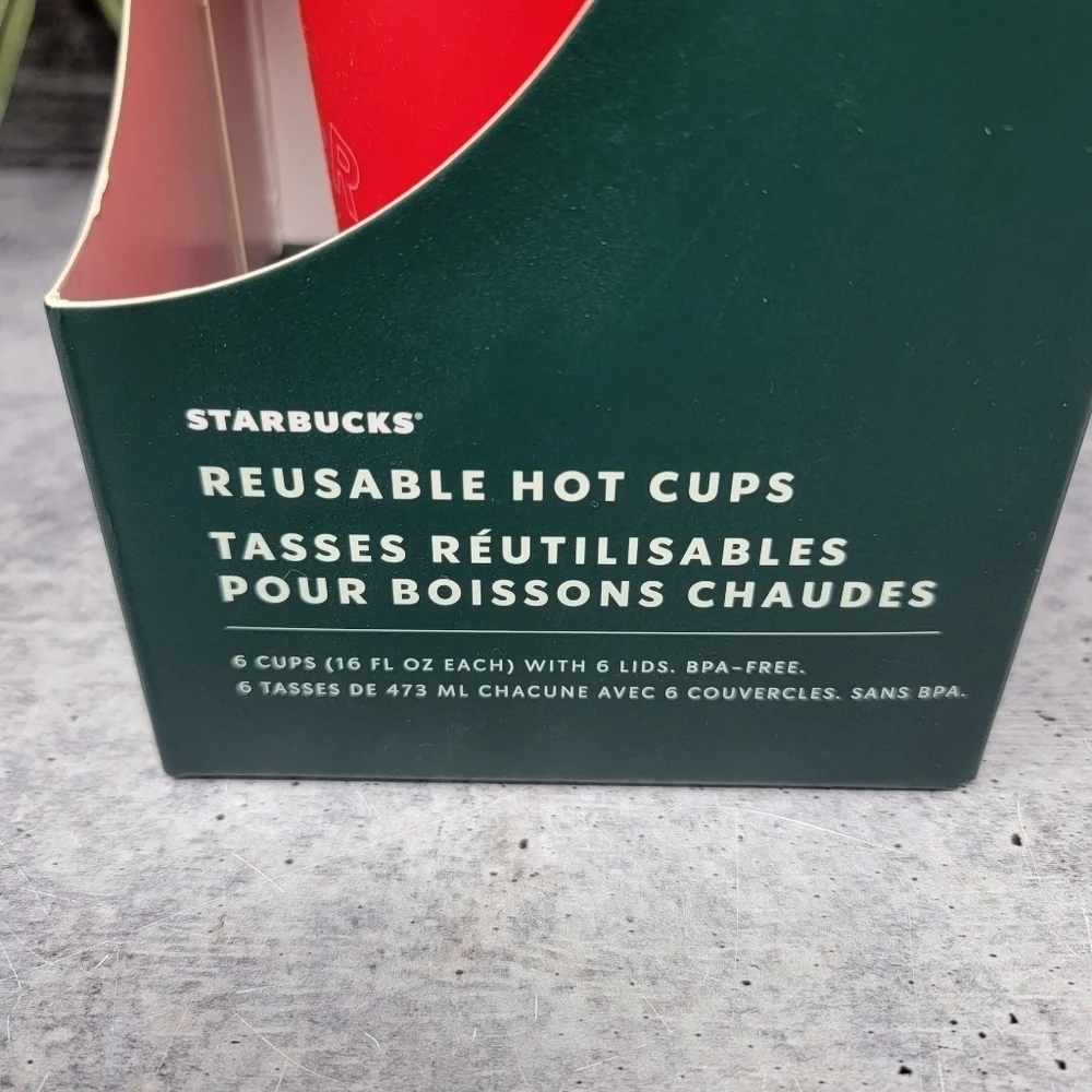 New Starbucks | 2019 Limited Edition Winter Holiday Christmas Reusable Hot Cups